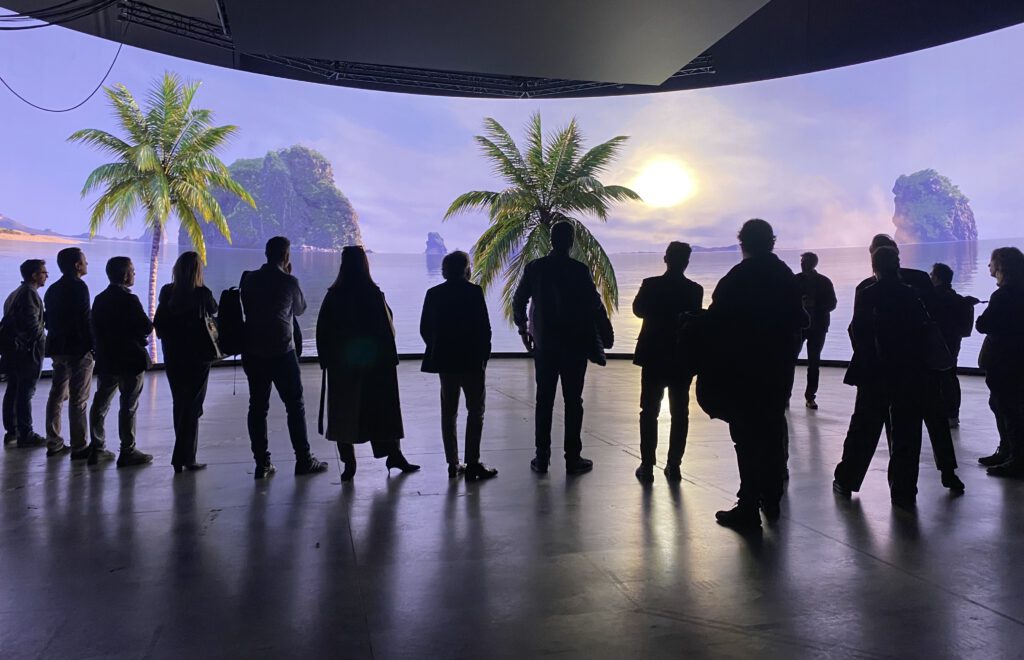 visita al centro de producción de Netflix